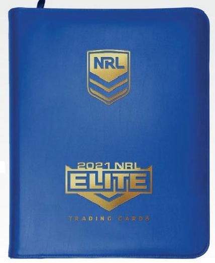 2021 NRL Elite Official Album & Full Base Set (144 Cards)