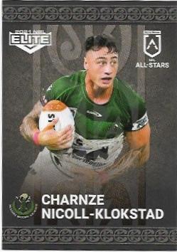 2021 Nrl Elite All Stars (AS18) Charnze Nicoll-Klokstad Maori All Stars
