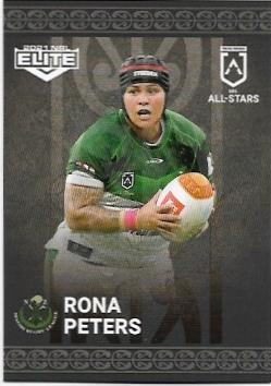 2021 Nrl Elite All Stars (AS23) Rona Peters Maori All Stars
