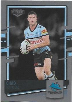 2021 Nrl Elite Silver Special Parallel (SS035) Chad Townsend Sharks