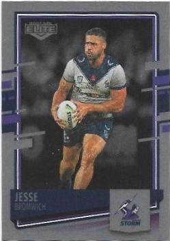 2021 Nrl Elite Silver Special Parallel (SS057) Jesse Bromwich Storm