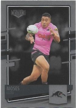 2021 Nrl Elite Silver Special Parallel (SS097) Moses Leota Panthers