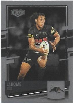 2021 Nrl Elite Silver Special Parallel (SS098) Jarome Luai Panthers
