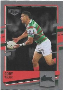 2021 Nrl Elite Silver Special Parallel (SS108) Cody Walker Rabbitohs