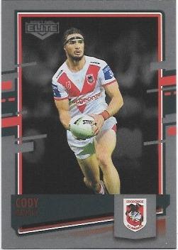 2021 Nrl Elite Silver Special Parallel (SS115) Cody Ramsey Dragons