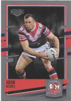 2021 Nrl Elite Silver Special Parallel (SS122) Josh Morris Roosters