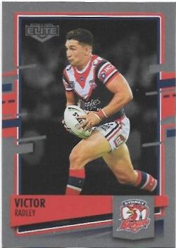 2021 Nrl Elite Silver Special Parallel (SS123) Victor Radley Roosters