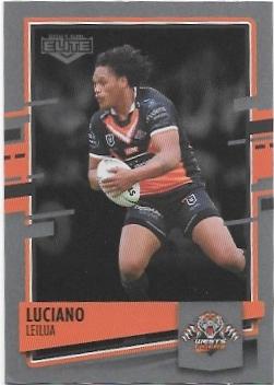 2021 Nrl Elite Silver Special Parallel (SS139) Luciano Leilua Wests Tigers