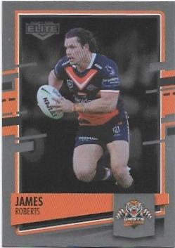 2021 Nrl Elite Silver Special Parallel (SS143) James Roberts Wests Tigers