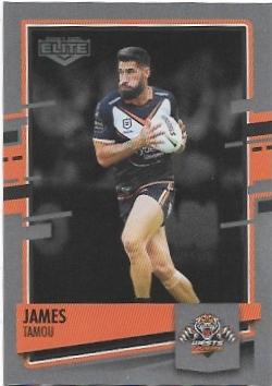 2021 Nrl Elite Silver Special Parallel (SS144) James Tamou Wests Tigers