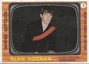 1967 Scanlens (5) Alan Noonan Essendon