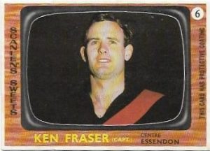 1967 Scanlens (6) Ken Fraser Essendon