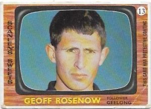 1967 Scanlens (13) Geoff Rosenow Geelong