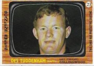 1967 Scanlens (23) Des Tuddenham Collingwood