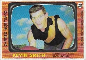 1967 Scanlens (28) Kevin Smith Richmond