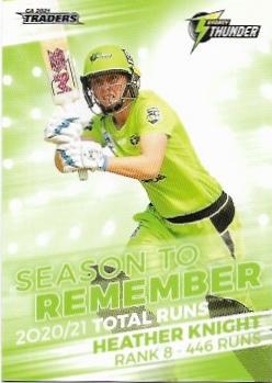 2021 / 22 TLA Cricket Season To Remember (STR08) Heather Knight Thunder