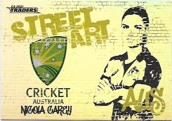 2021 / 22 TLA Cricket Street Art White (SAW01) Marcus Stonis Australia