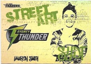2021 / 22 TLA Cricket Street Art White (SAW17) Lauren Smith Thunder