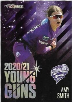 2021 / 22 TLA Cricket Young Guns Black (YGB08) Amy Smith Hurricanes 31/80