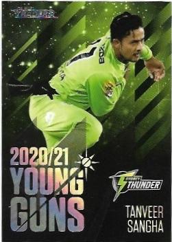 2021 / 22 TLA Cricket Young Guns Black (YGB17) Tanveer Sangha Thunder 72/80