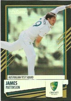 2021 / 22 TLA Cricket Silver Special Parallel (P010) James PATTINSON Australia