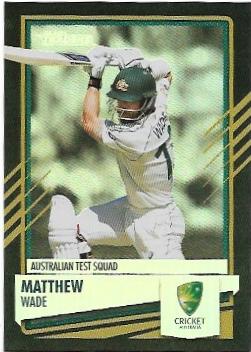 2021 / 22 TLA Cricket Silver Special Parallel (P014) Matthew WADE Australia