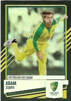 2021 / 22 TLA Cricket Silver Special Parallel (P030) Adam ZAMPA Australia