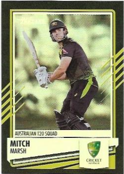 2021 / 22 TLA Cricket Silver Special Parallel (P033) Mitch MARSH Australia