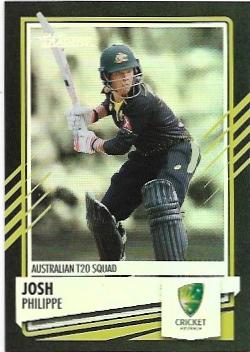 2021 / 22 TLA Cricket Silver Special Parallel (P035) Josh PHILIPPE Australia