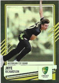 2021 / 22 TLA Cricket Silver Special Parallel (P036) Jhye RICHARDSON Australia