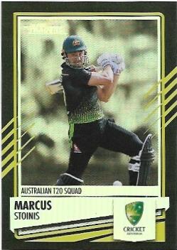 2021 / 22 TLA Cricket Silver Special Parallel (P040) Marcus STOINIS Australia