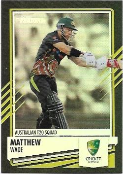 2021 / 22 TLA Cricket Silver Special Parallel (P041) Matthew WADE Australia