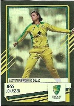 2021 / 22 TLA Cricket Silver Special Parallel (P048) Jess JONASSEN Australia