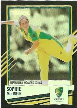 2021 / 22 TLA Cricket Silver Special Parallel (P051) Sophie MOLINEUX Australia