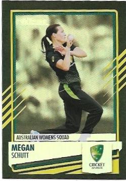 2021 / 22 TLA Cricket Silver Special Parallel (P054) Megan SCHUTT Australia