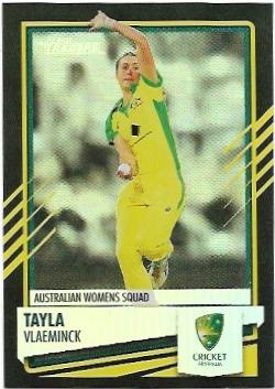 2021 / 22 TLA Cricket Silver Special Parallel (P056) Tayla VLAEMINCK Australia