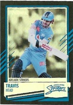 2021 / 22 TLA Cricket Silver Special Parallel (P060) Travis HEAD Strikers