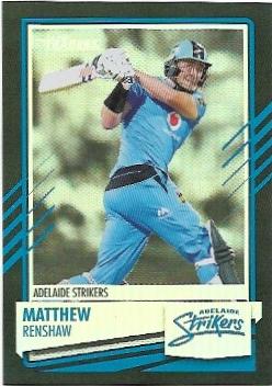 2021 / 22 TLA Cricket Silver Special Parallel (P062) Matthew RENSHAW Strikers