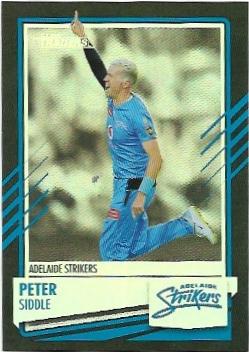 2021 / 22 TLA Cricket Silver Special Parallel (P063) Peter SIDDLE Strikers