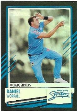 2021 / 22 TLA Cricket Silver Special Parallel (P065) Daniel WORRALL Strikers