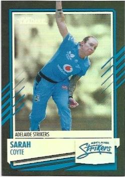 2021 / 22 TLA Cricket Silver Special Parallel (P067) Sarah COYTE Strikers