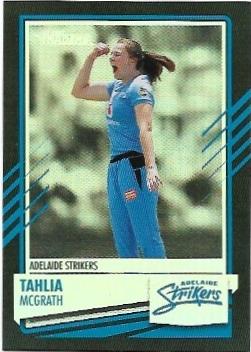2021 / 22 TLA Cricket Silver Special Parallel (P068) Tahlia MCGRATH Strikers