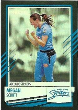 2021 / 22 TLA Cricket Silver Special Parallel (P069) Megan SCHUTT Strikers