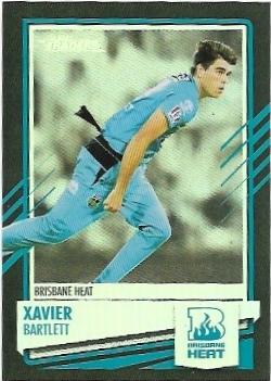 2021 / 22 TLA Cricket Silver Special Parallel (P070) Xavier BARTLETT Heat