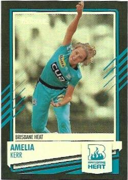 2021 / 22 TLA Cricket Silver Special Parallel (P080) Amelia KERR Heat