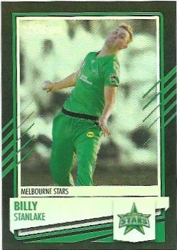 2021 / 22 TLA Cricket Silver Special Parallel (P111) Billy STANLAKE Stars