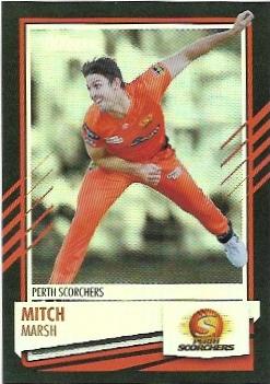 2021 / 22 TLA Cricket Silver Special Parallel (P122) Mitch MARSH Scorchers