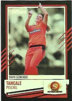 2021 / 22 TLA Cricket Silver Special Parallel (P129) Taneale PESCHEL Scorchers