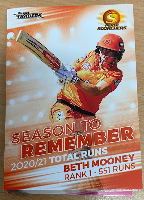 2021 / 22 TLA Cricket Season To Remember Full Set (30 Cards)