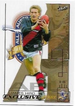 2002 Select SPX All Australian (AA12) James Hird Essendon